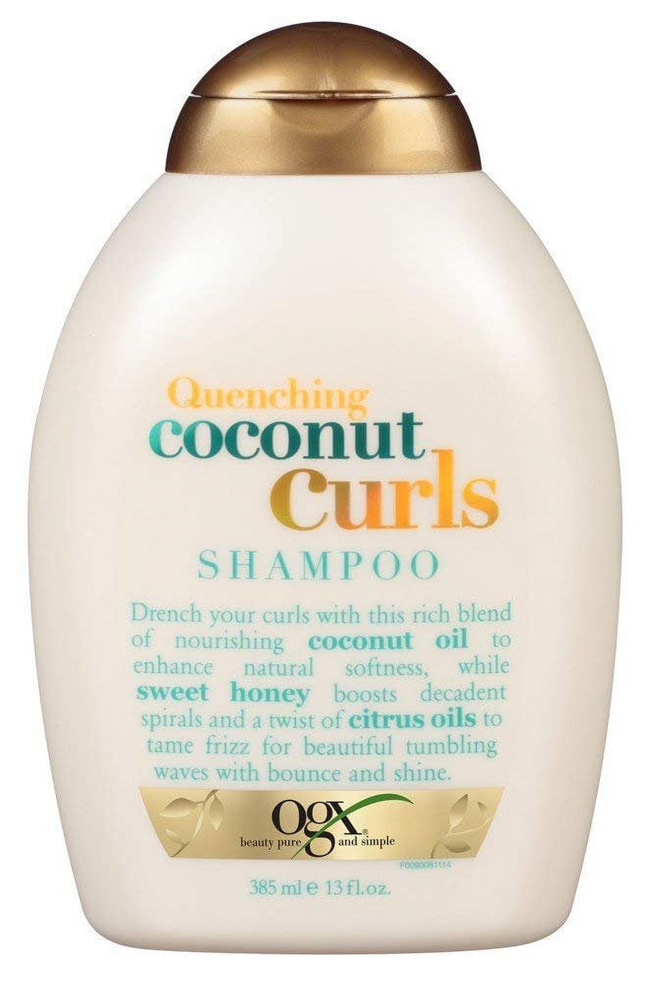 OGX Quenching + Coconut Curls Shampoo 13 oz (Pack of 6) - Walmart.com