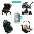 thumbnail image 5 of Bramble - 47" Inch Extra Large Waterproof Gate Check Stroller Bag for Airplane (600D Nylon) Backpack Stroller Storage & Travel Bag for Single Double Stroller | Padded Adjustable Strap, 5 of 5