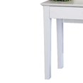 thumbnail image 4 of Benzara BM148714 Dresser Table with Adjustable Mirror, White, 4 of 5