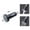 Black, variant on Spare Replacement Kitchen Mixer Tap Faucet Pull Out Spray Shower Head Setting