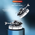 thumbnail image 5 of Car Fragrance Diffuser Ornament Helicopter-shaped Solar Powered Car Aromatherapy Decoration, 5 of 8