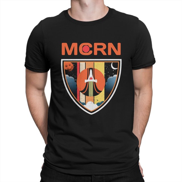 Camiseta MCRN para hombre, novedosa camiseta de algodón, manga corta, camiseta The Expanse, cuello redondo, nueva llegada
