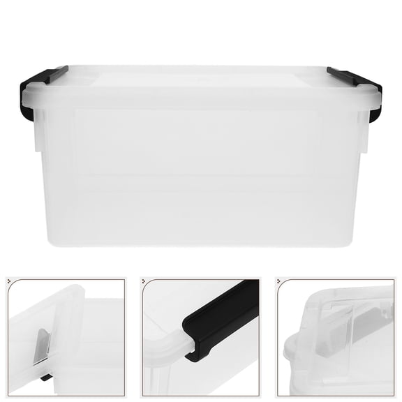 OATIPHO PP Document Box Transparent Sleek Design for Easy Identification