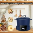 thumbnail image 2 of Huanglei Low Multifunctional Rice Cooker 3L Lifting Removal Rice Cooker With Steamer Steam Boil Stew Low Carb Rices Cooker Fully Automatic Based Suitable For One To Three People, 2 of 9