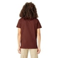 thumbnail image 2 of Dickies Women's Heavyweight Short Sleeve Pocket T-Shirt, Fired Brick, X-Small, 2 of 3