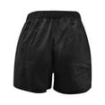 thumbnail image 6 of REALiKUN Womens Summer Shorts Casual Comfy Drawstring Elastic Waist Shorts with Pockets Beach Lightweight Shorts Black M, 6 of 8