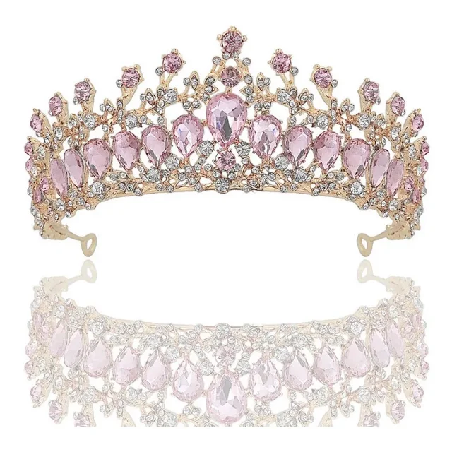 Coronas Reina Para Niña Princesa Tiaras De Boda Tocado Novia Shuxiu Wang 9024719208862
