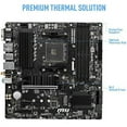 thumbnail image 2 of MSI B550M Pro-VDH WiFi ProSeries Placa Base (AMD AM4, DDR4, PCIe 4.0, SATA 6Gb/s, M.2, USB 3.2 Gen 1, Wi-Fi, D-Sub/HDMI/DP, Micro-ATX), 2 of 5