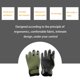thumbnail image 5 of Soidarity 1 par de guantes de pesca antideslizantes para exteriores, guantes deportivos de 3 dedos cortados para hombres, guantes tácticos de para Pescar amarillo verde SG Soidarity OD000066-06B, 5 of 6