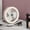 Pink, variant on Ohmyroo Rechargeable Camping Fan With LED Lantern Portable Tent Fan With Hook 3 Speeds For Outdoor Travel Office Yellow
