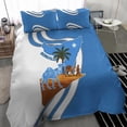 thumbnail image 4 of Somalia Bedding Set with Camel Desert Map Palm Tree Heritage Spirit TS04, 4 of 7