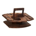 thumbnail image 3 of Mesa de Picnic BLESIY Estante para picnic de vino marrón, 3 of 8