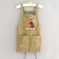 thumbnail image 4 of Lunxisen 3 Pcs Waterproof Kitchen Apron for Adults Cooking Stain Resistant Chef Smock Workwear Home Dining Prep, 4 of 8