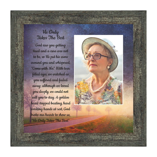 Memorial Picture Frame, Sympathy Gifts for Loss of Mother