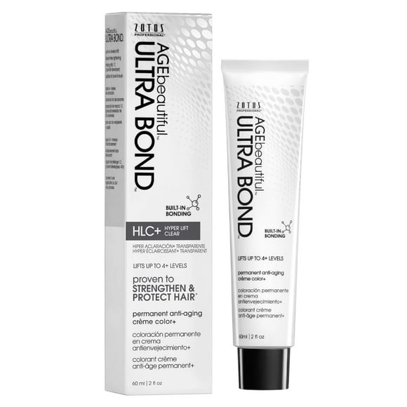 ULTRA BOND Clear Blonde Hyper Lift - Bonding Strengthens & Protects Hair- Lifts up to 4+ Levels & Tones in One Step 2 Oz