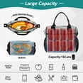 thumbnail image 2 of FORMRS Insulated Lunch Bag for Work School Unisex Large Capacity Cooler with Shoulder Strap, Art Goldfish, 2 of 6