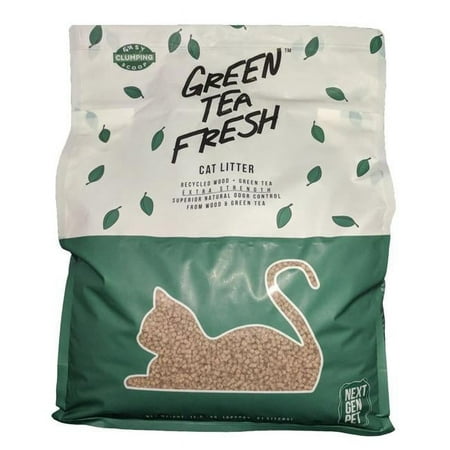 UPC: 0892025000079 | Green Tea Fresh Cat Litter One 11.5 lb. bag