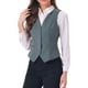 thumbnail image 4 of CHALECO DE VELVET INSPIRE CHIC PARA MUJER, SIN MANGAS, ESTILO RETRO, BLAZER STEAMPUNK, VESTIDO ELEGANTE, L GRIS, 4 of 6
