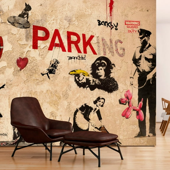 VIVYET Wall Mural - [Banksy] Range of Variety