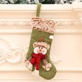 thumbnail image 4 of Inteprter calcetín de Navidad, decoración de árbol, bolsa de regalo de dulces, calcetines de dibujos animados, adorno, accesorio de fiesta, Kits de decoración para fiestas Papá Noel Inteprter HA069723-01, 4 of 6