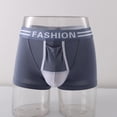 thumbnail image 4 of Taqqpue Men's Underwear Breathable Boxers Briefs Value Performance Stretch Mesh Support Pouch ComfortSoft Brief for Men, Moisture-Wicking Underwear, 4 of 5