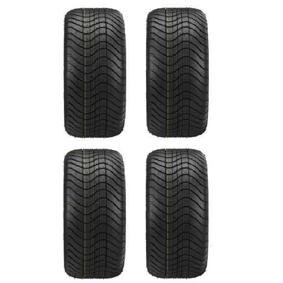 Full set of Elite 215x40-12 (4ply) Golf Cart Tires (4)