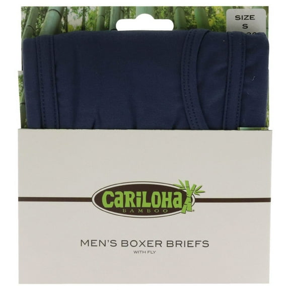 Cariloha Bamboo Boxer Briefs - Steel Blue Boxer 1 Pc