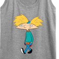 thumbnail image 3 of Hey Arnold! - Distressed Arnold - Women's Racerback Tank Top, 3 of 5