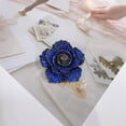 thumbnail image 5 of Rhinestone Rose Flower Brooch for Women Fashion Crystal Blossom Flower Brooches Lapel Pins Elegant Dress Accessories Jewelry Boutonniere Corsage for Hat Suit Valentine Mother Jewelry Wedding, 5 of 6