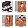 thumbnail image 3 of Yiaed Pizza Print Lightweight Backpack Travel Backpacks Hiking Daypack for Women Men, 3 of 5