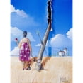 thumbnail image 3 of West, Ronald 15x18 Black Modern Framed Museum Art Print Titled - Aagh, 3 of 5