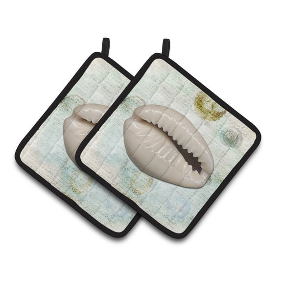 Shells Pair of Pot Holders