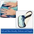 thumbnail image 3 of Whale Soft and Comfortable Furry Printed Armrest Cover Accessory - 12.5x8.2 Inch, 3 of 6