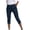 Navy-womens capri pants, variant on AnuYalue Dressy Capri Pants for Women Casual Business Capris Elastic Waist Office Work Cropped Pants with Pockets