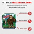 thumbnail image 6 of Sticker Mania Outdoors Sticker Decals - Fun Decal Set, Weather Resistant Vinyl Sticker, Water Resistant Sticker, Set Of 3 Modern Stickers, 6 of 7