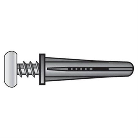 Wall Anchor, Blue Plastic, 14-16 X 1-3/8", 20 PK., Hillman, 41406