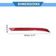 thumbnail image 4 of Reflector lateral trasero izquierdo Unique Bargains No.LR093436 para Land Rover Range Rover Velar 2018-2023 Rojo, 4 of 7