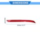 thumbnail image 4 of Reflector lateral trasero izquierdo Unique Bargains No.LR093436 para Land Rover Range Rover Velar 2018-2023 Rojo, 4 of 7