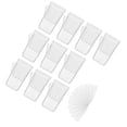 thumbnail image 2 of kurtrusly 10 Pcs Pots de Fleurs en ABS Petits Auto-Arrosants avec Trous de Drainage Intérieur Extérieur Croissance Réduisant le Risque de Pourriture des Racines 9.5*6.4cm, 2 of 6