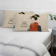 thumbnail image 4 of Throw Pillow Covers, Soft Breathable Pillow Cases with Invisible Zipper for Sleeping, Standard Pillowcases for Couch Bed Sofa Chair 20x26 Inches, 4 of 9