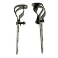 thumbnail image 6 of 27-32mm Universal Motorcycle Headlight Mount Bracket Fork Ears Black Chrome, 6 of 7