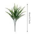 thumbnail image 3 of 2026 6-Pack Artificial Fern Plants with Lifelike Silk Fronds - Green Faux Potted Plants for Home Decor, Office, Wedding & Indoor Landscaping, 3 of 7