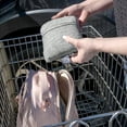 thumbnail image 5 of Boppy Compact Cart Cover, Antibacterial Treated, Gray Heathered, Storage Pouch, 6-48 Months, 5 of 6