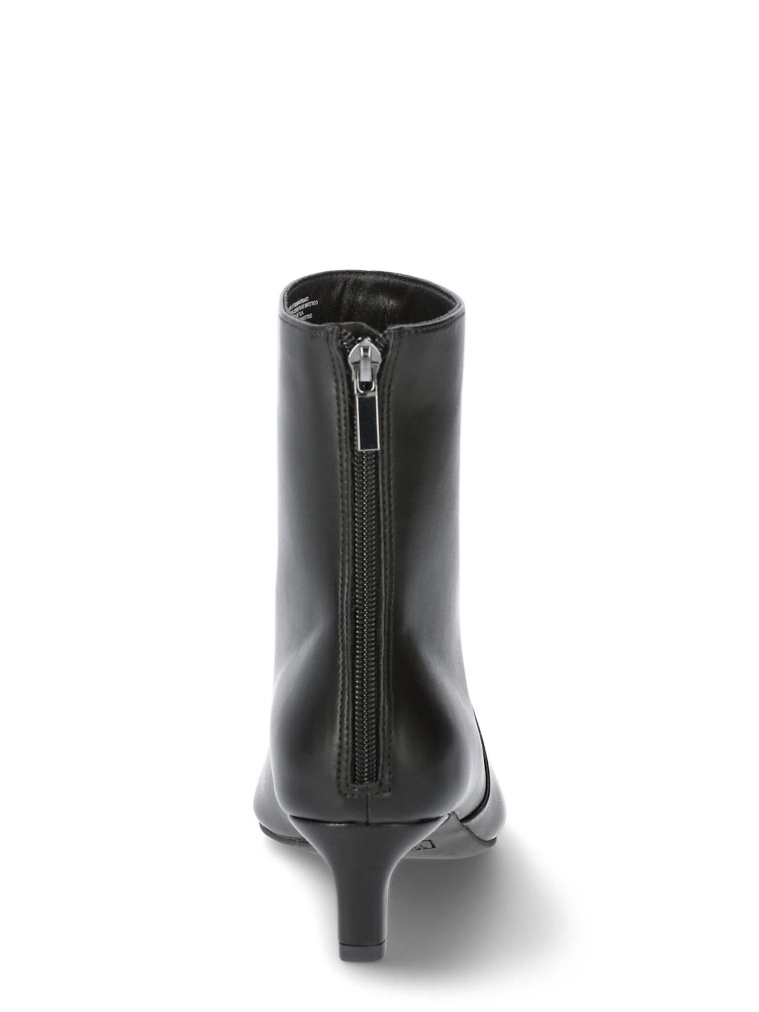 Time and Tru Women's Kitten Heel Boots, Sizes 6-11