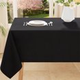 thumbnail image 2 of Olanly-Mantel rectangular impermeable resistente a las manchas, tela lavable decorativa, cubierta de mesa para comedor al aire libre, 2 of 4