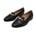 thumbnail image 5 of Giani Bernini Soffia Loafer Flats Black Leather 9M, 5 of 6