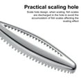 thumbnail image 6 of Shoreew 1/2Pcs Fish Scale Scraper Tool Stainless Steel Fish Cleaning Kit with Comfortable Non-Slip Handle Fish Descaler Sawtooth Remover for Home Kitchen, 6 of 6