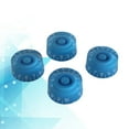thumbnail image 2 of 4 PCS/ Set Round Guitar Knobs Volume Tone Control Knobs Rotary Knobs for Epiphone Style Electric Guitar Parts Replacement (Blue), 2 of 7