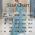 thumbnail image 3 of Prdecexlu Women's Floral Tulle Wedding Guest Dress Spaghetti Straps V Neck A Line Formal Colorful Cocktail Maxi Dresses Dark Green XL, 3 of 4