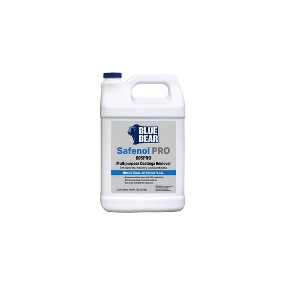 Blue Bear Coating Removal with Safenol, 1 Gallon- 605Pro